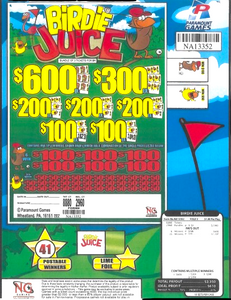 Birdie Juice - $1 Jar Ticket NA13352