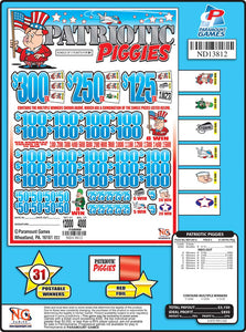 Patriotic Piggies - $1 Jar Tickets