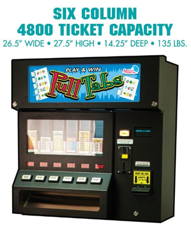 Maxim Pull Tab Dispensing Machine – NG Gaming North Dakota