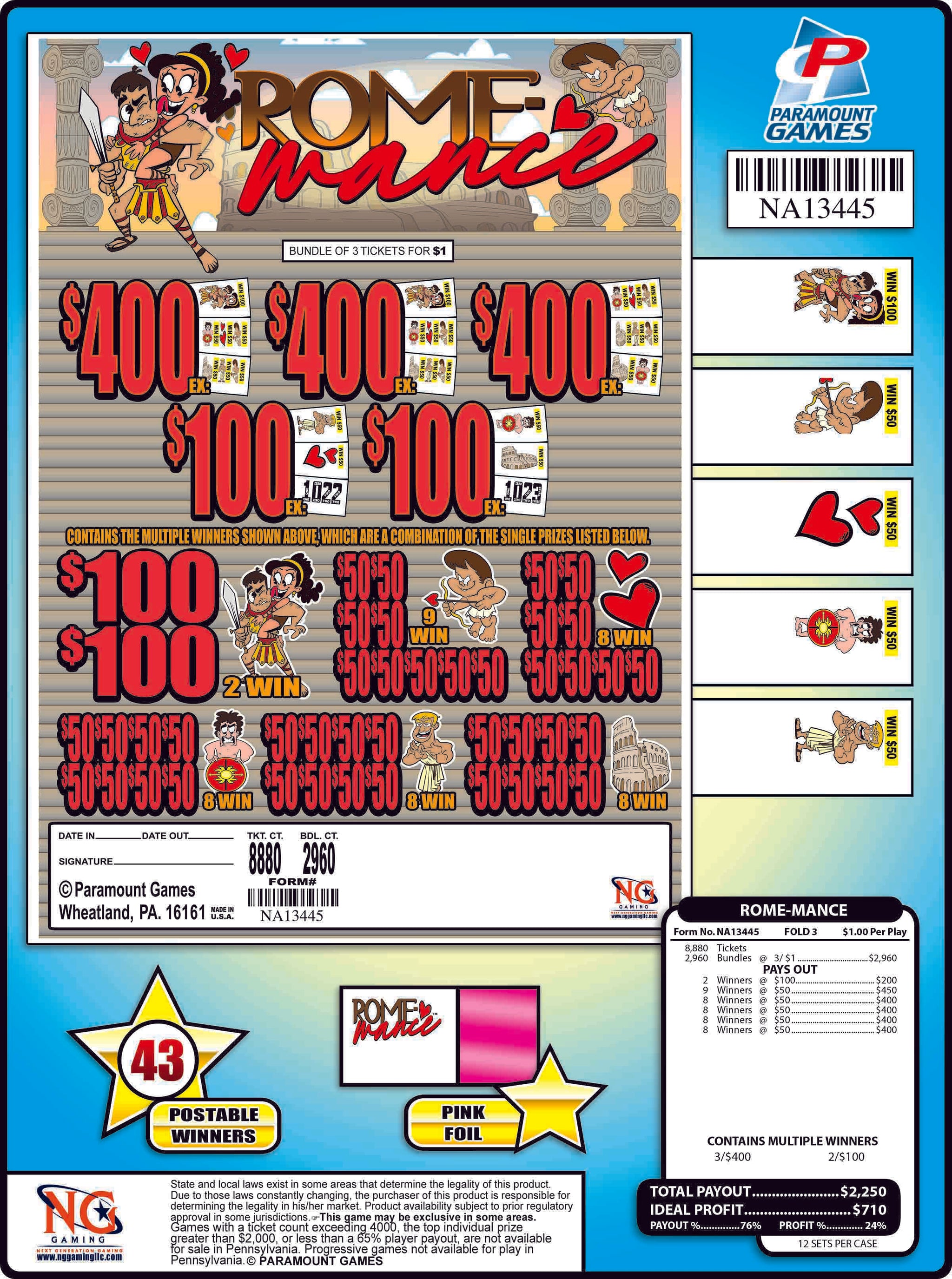 $1 Jar-Top $400 or less – NG Gaming North Dakota