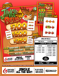 Jingle My Bells $1 - Pull Tab  #NGJB1144