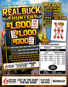 REAL BUCK HUNTER  $2 - Pull Tab # NGRL1142