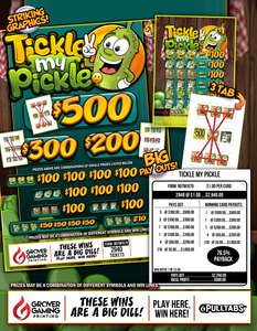 TICKLE MY PICKLE  $1 - Pull Tab #NGTM1079