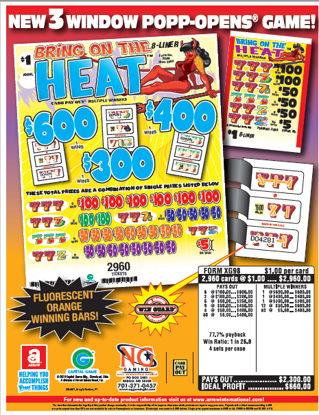 Pull tab tickets deals